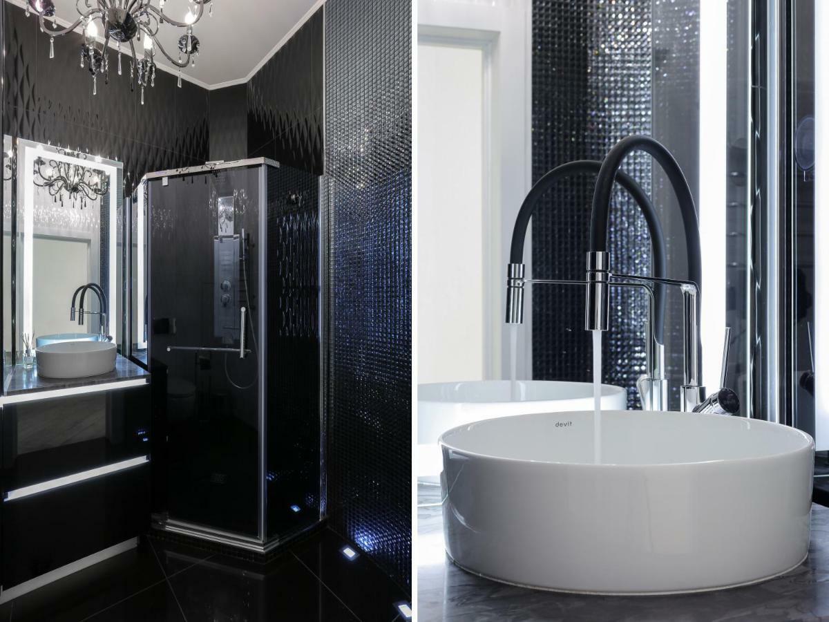 Black&White Apartment In Smart Plaza Kiev Esterno foto