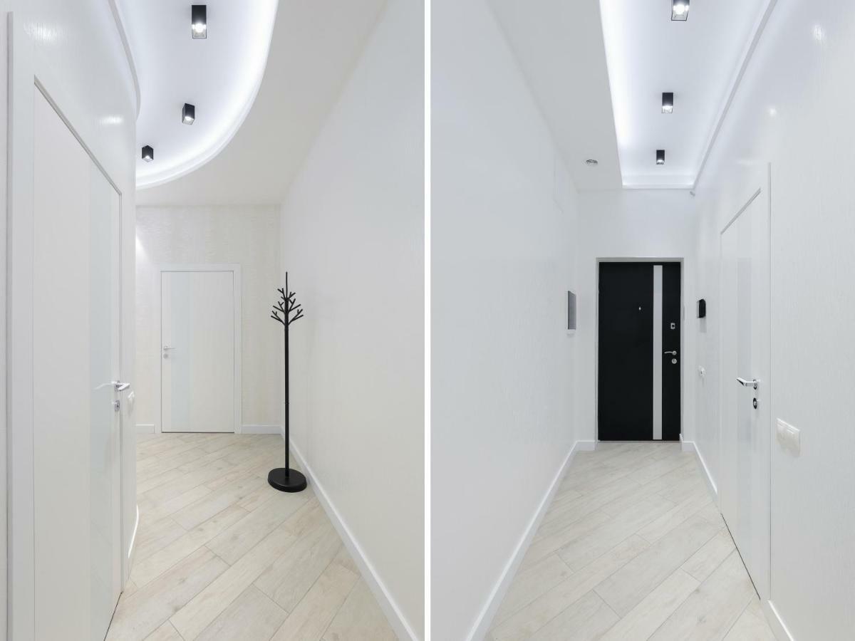 Black&White Apartment In Smart Plaza Kiev Esterno foto